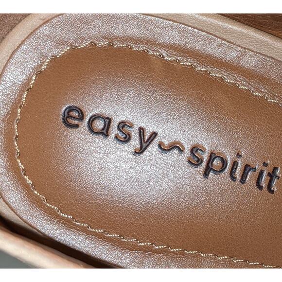 EASY SPIRIT Women's Cindie Mary Jane Heels Shoes Size 8.5 M Biscuit Beige - Picture 8 of 10